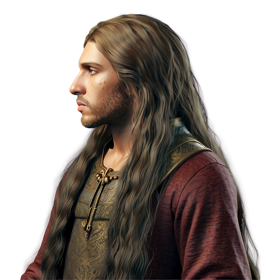 Long Hair Renaissance Png 05242024 PNG Image