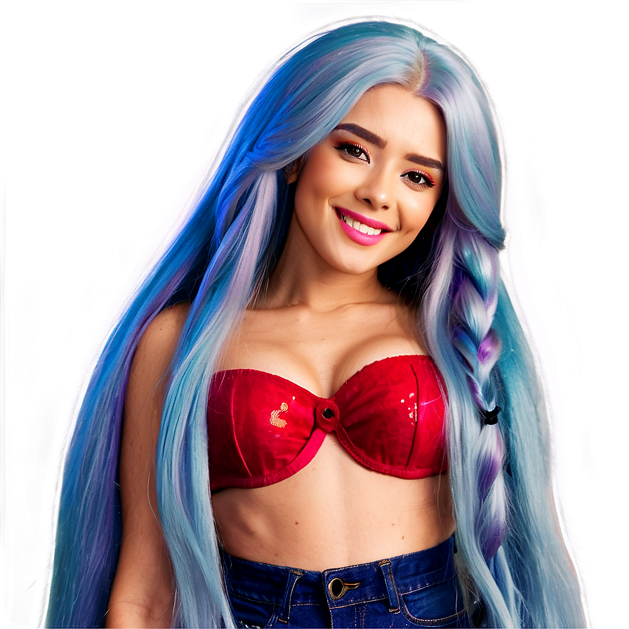 Long Hair Starlight Png Hjc PNG Image