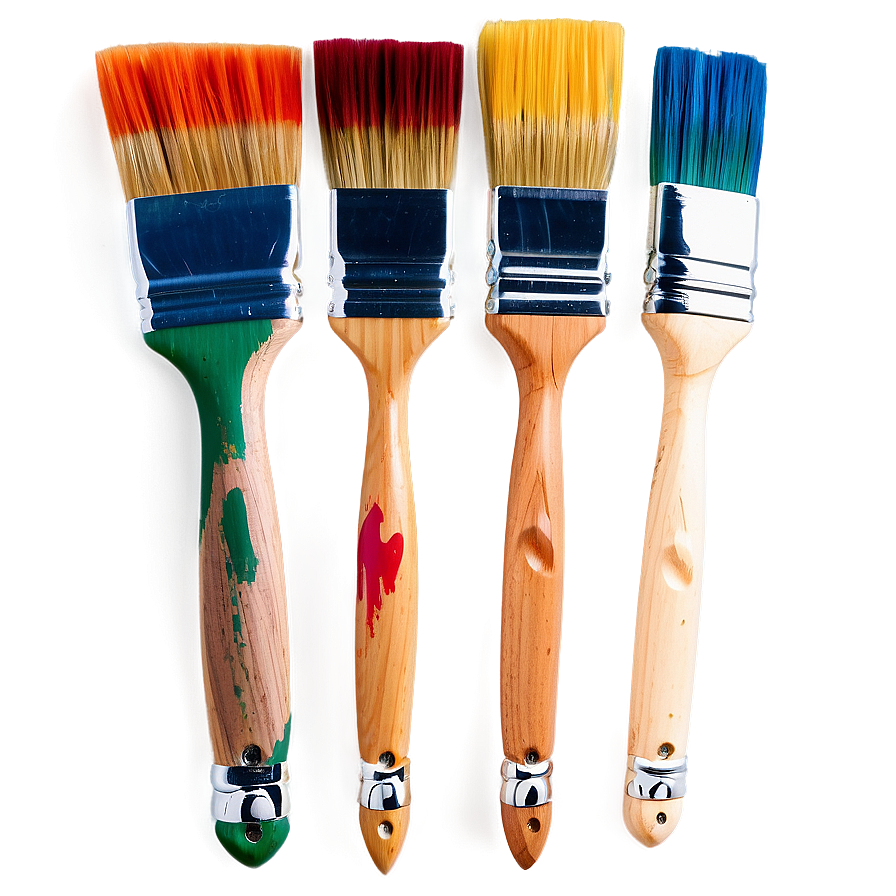 Long Handle Paint Brushes Png Ykq6 PNG Image