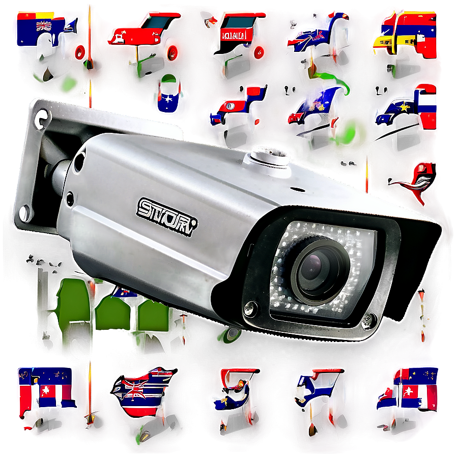 Long-range Security Camera Png Axj PNG Image