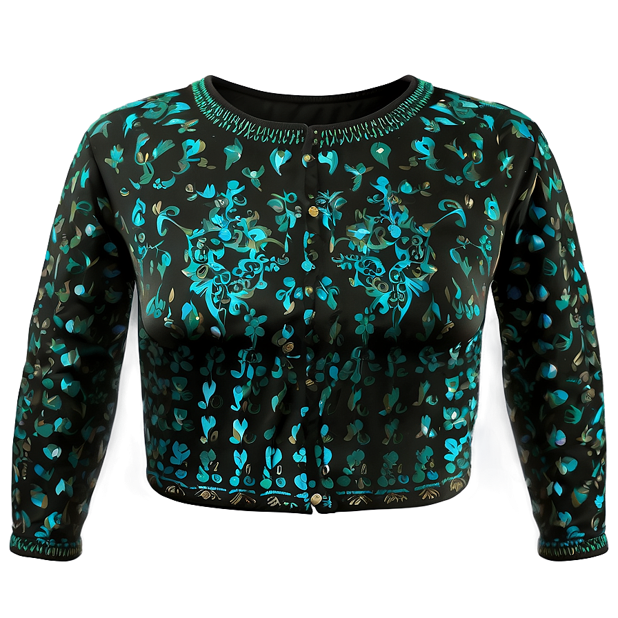 Long Sleeve Crop Top Png Moy PNG Image