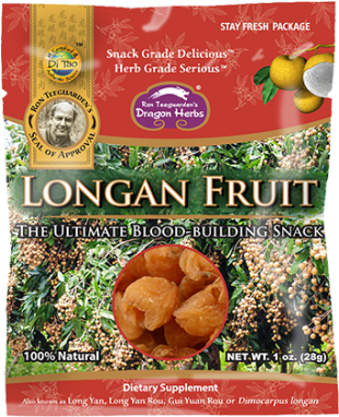 Longan Fruit Snack Package PNG Image