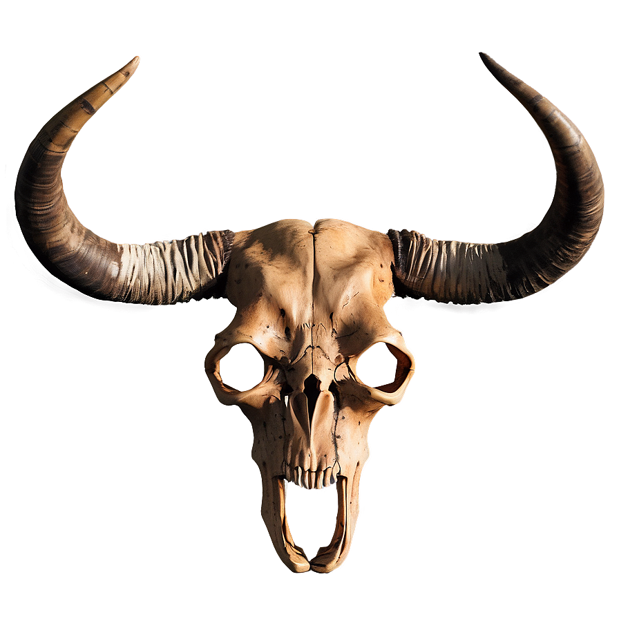 Longhorn Skull With Horns Png 18 PNG Image