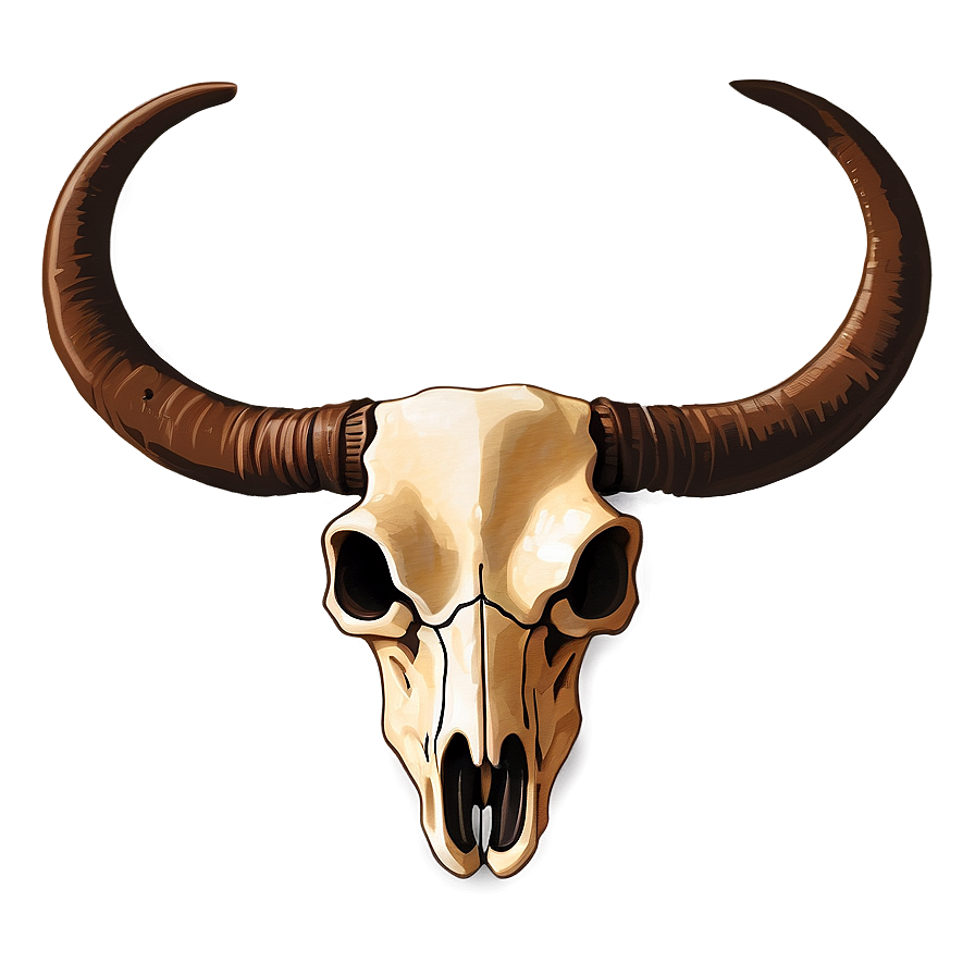 Longhorn Skull With Sunglasses Png Smi23 PNG Image