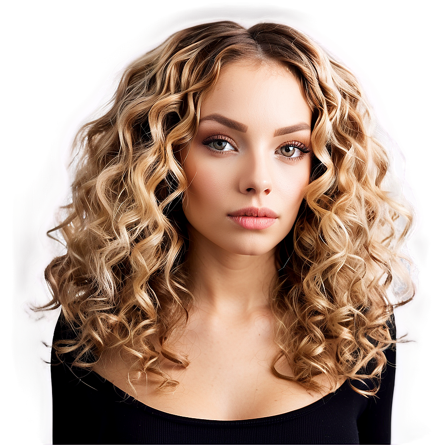 Loose Wave Perm Png Paw15 PNG Image