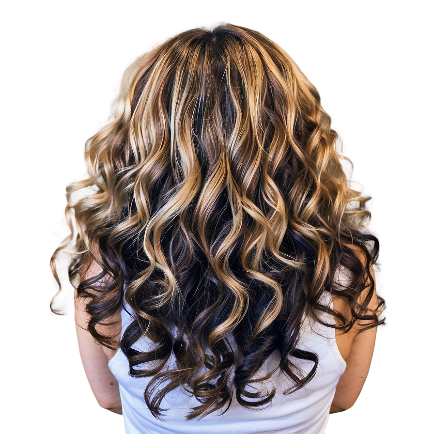 Loose Waves Perm Hair Png 11 PNG Image