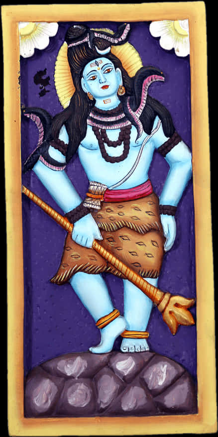 Lord_ Shiva_ Traditional_ Artwork PNG Image