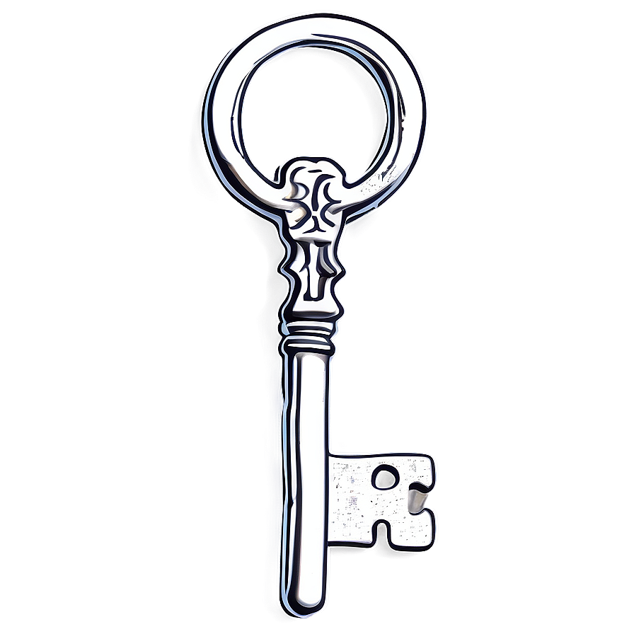 Lore Skeleton Key Outline Png 85 PNG Image