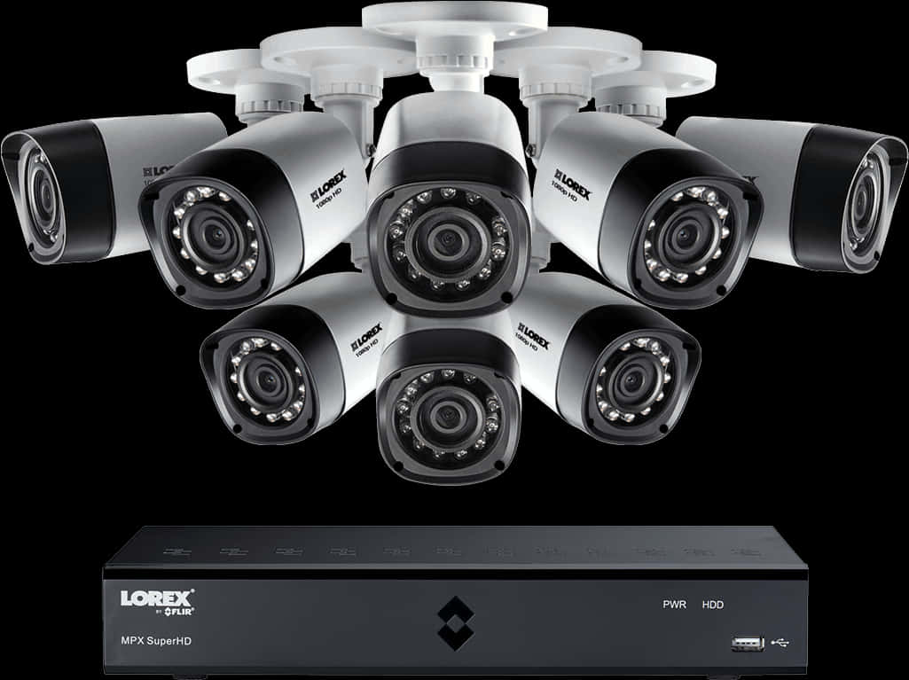 Lorex Security Camera System PNG Image