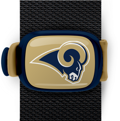 Los Angeles Rams Smartwatch Band PNG Image