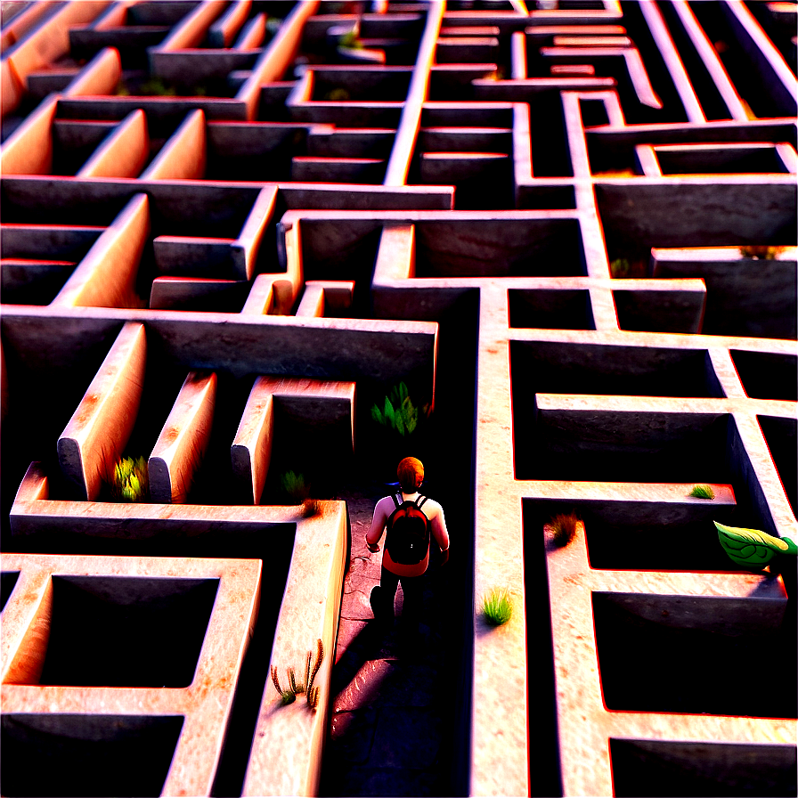 Lost In A Maze Chase Png 41 PNG Image