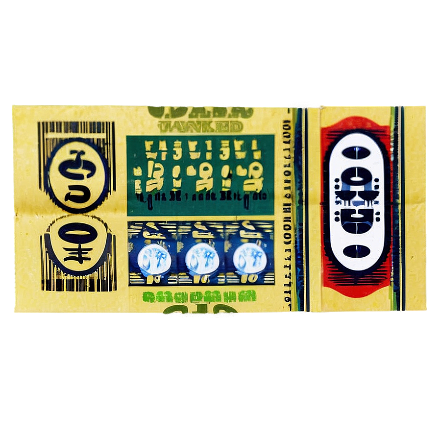 Lottery Ticket Scratch Png 05252024 PNG Image