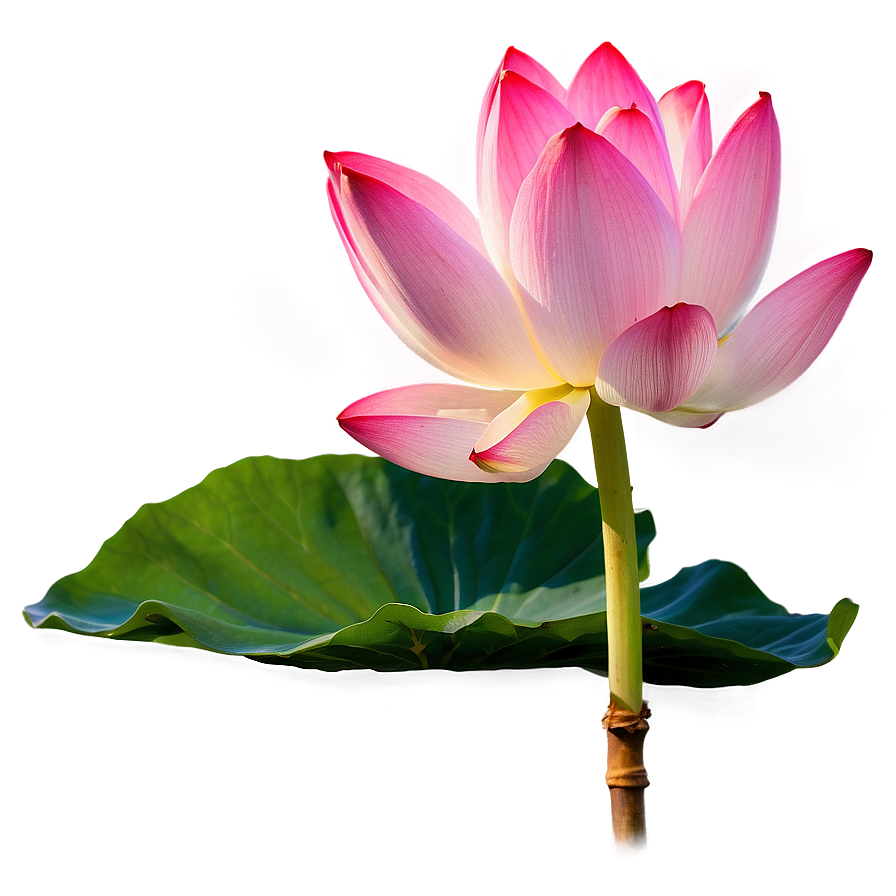 Lotus In Sunrise Png Uxn36 PNG Image