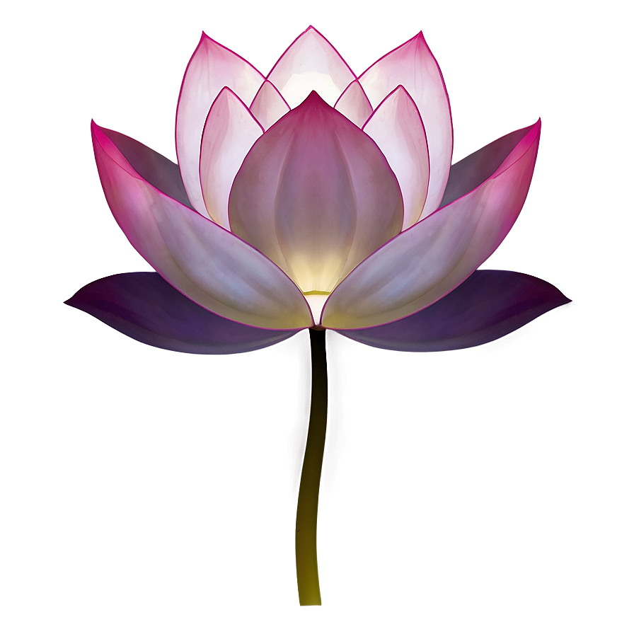 Lotus Silhouette Png 10 PNG Image