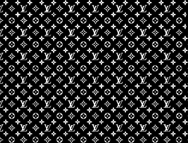 Louis Vuitton Pattern Background PNG Image