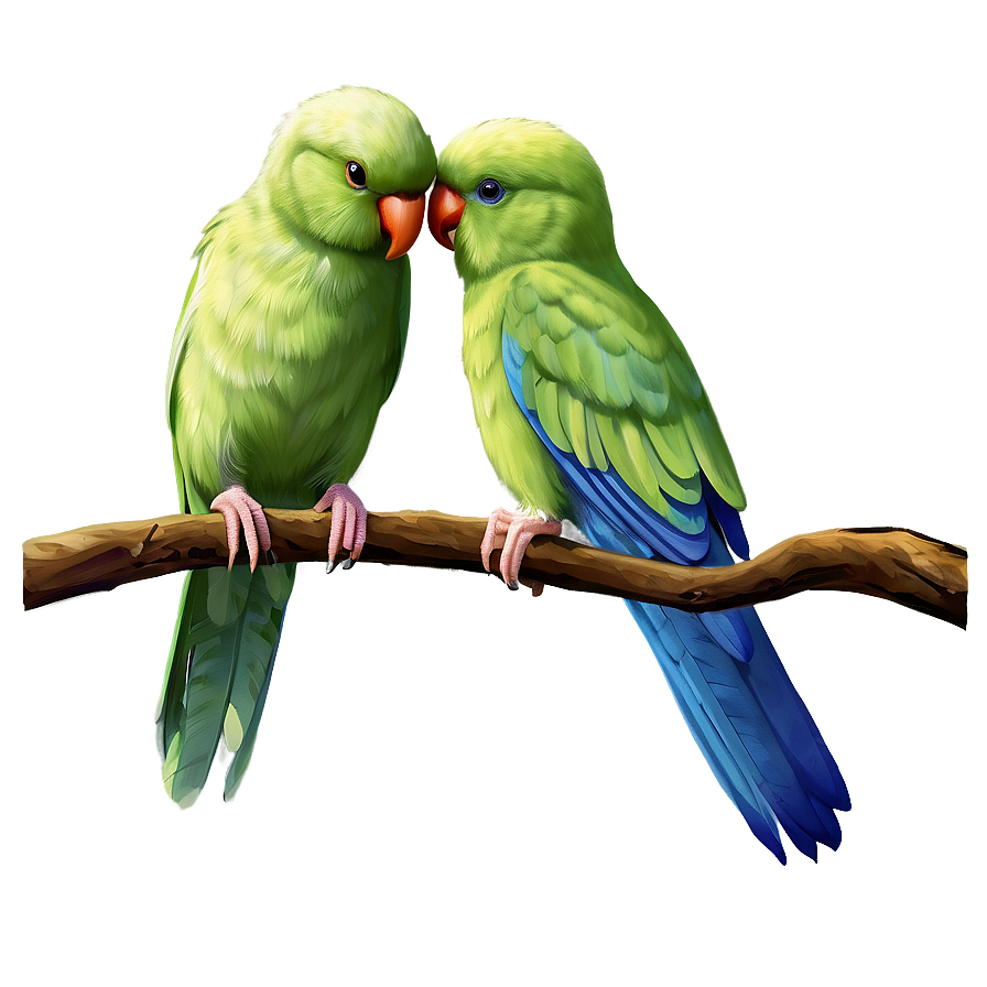 Love Birds Pair Png Myx PNG Image