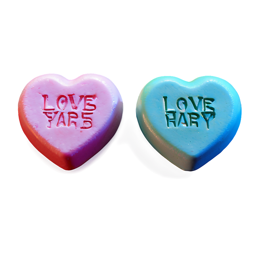 Love Candy Hearts Png 06212024 PNG Image