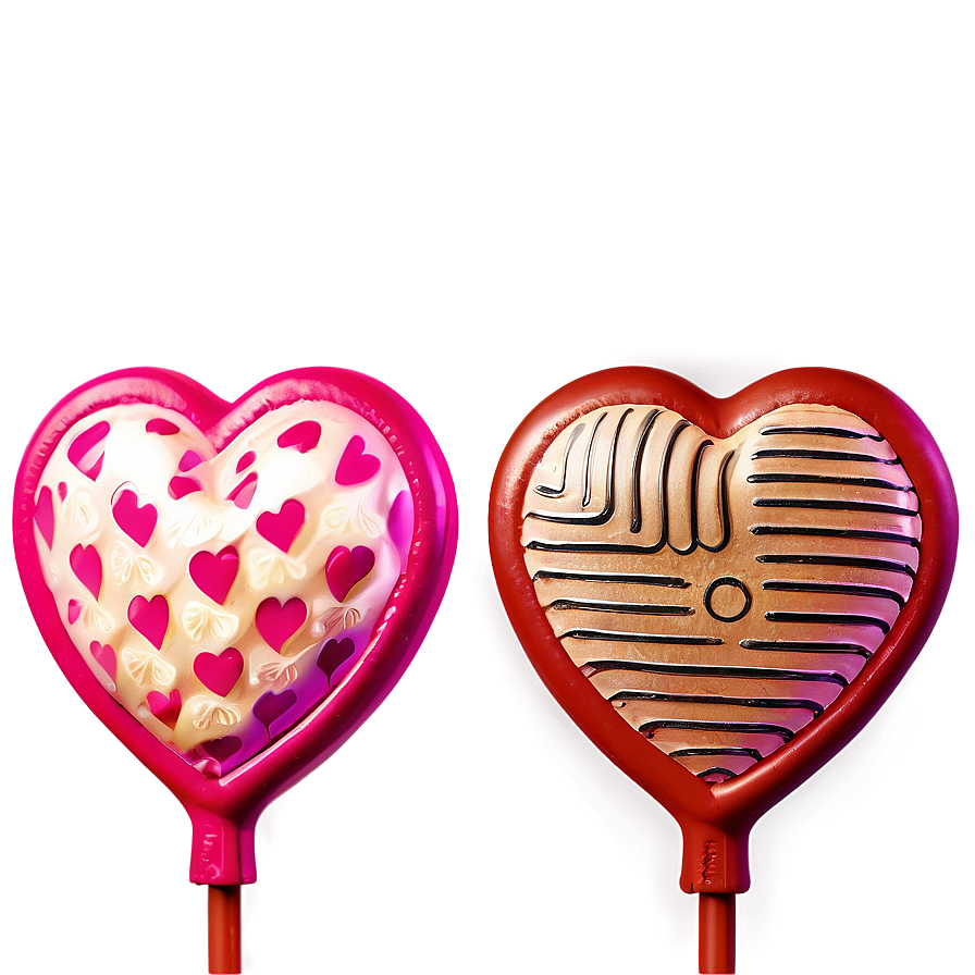 Love Heart Lollipop Png 06292024 PNG Image