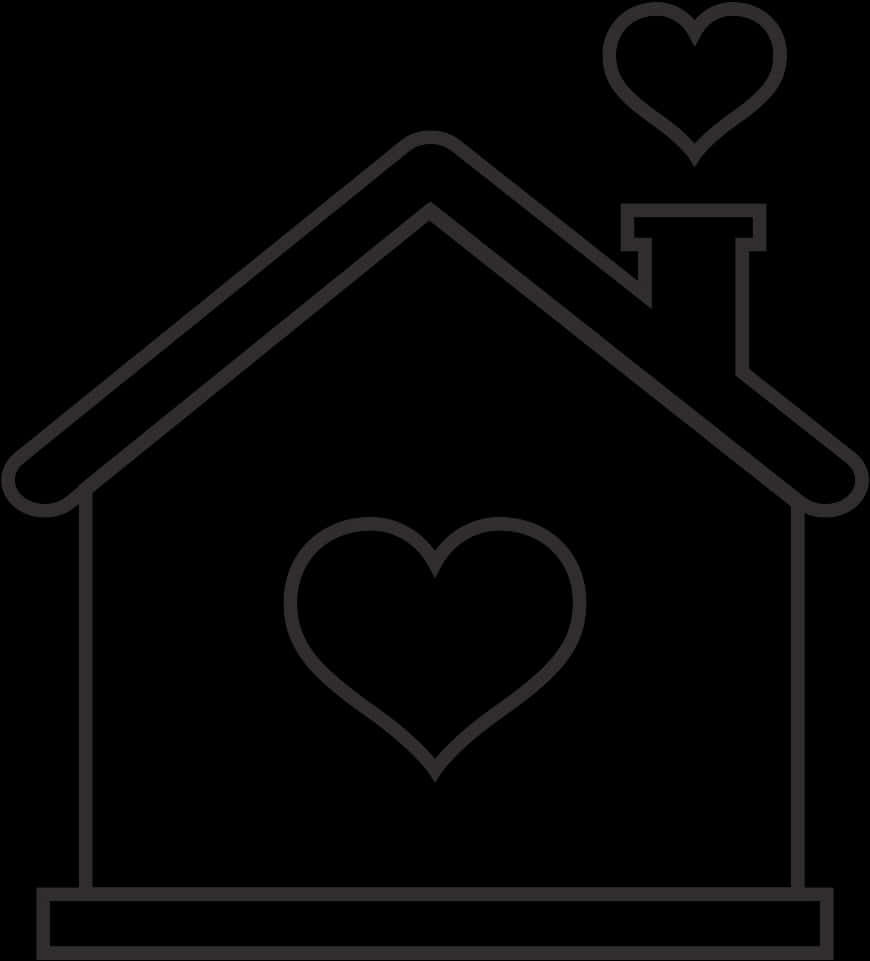 Love Home Address Icon PNG Image