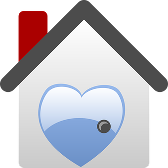 Love Home Icon PNG Image