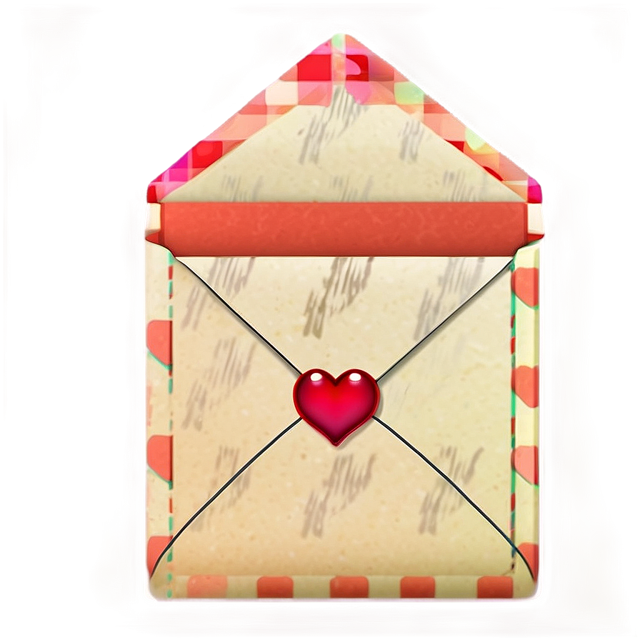 Love Letter Sticker Png Snf PNG Image