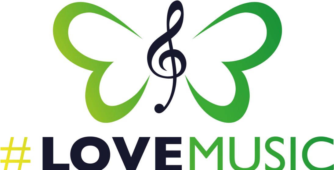 Love Music_ Butterfly_ Note_ Logo PNG Image