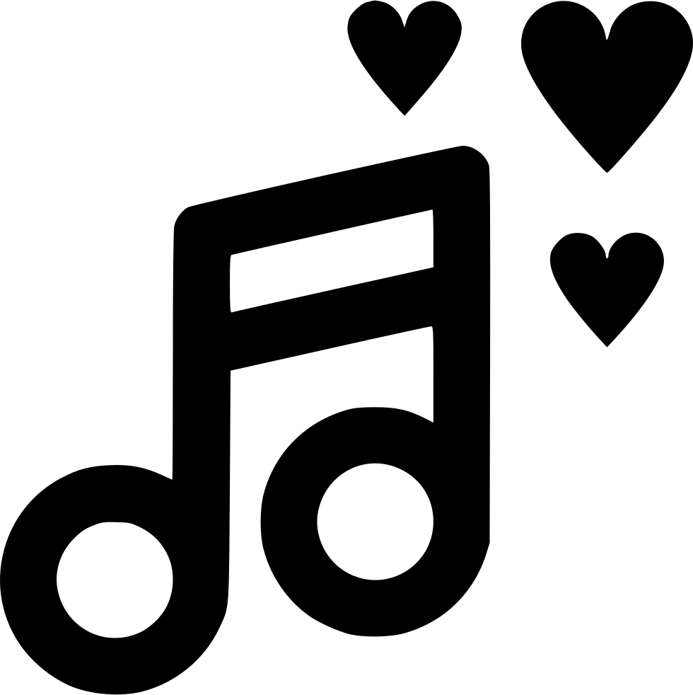 Love Music Icon PNG Image