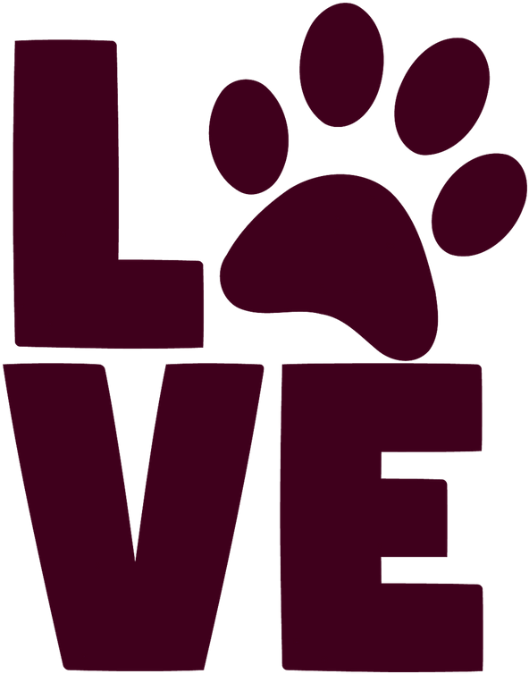 Love Paw Graphic PNG Image