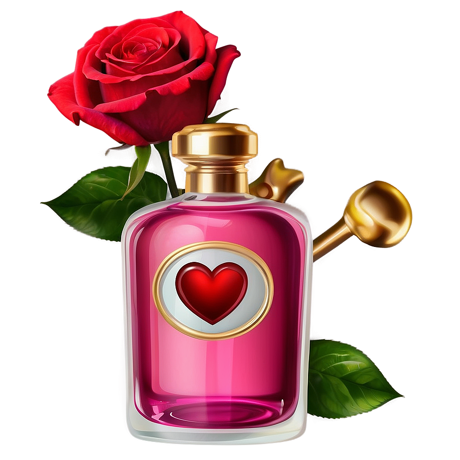 Love Potion With Roses Png 06292024 PNG Image