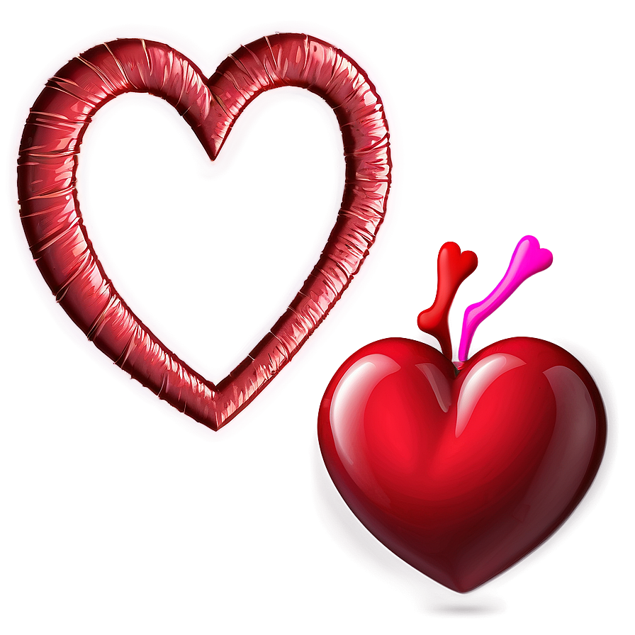 Love Struck Heart Png Vjr PNG Image