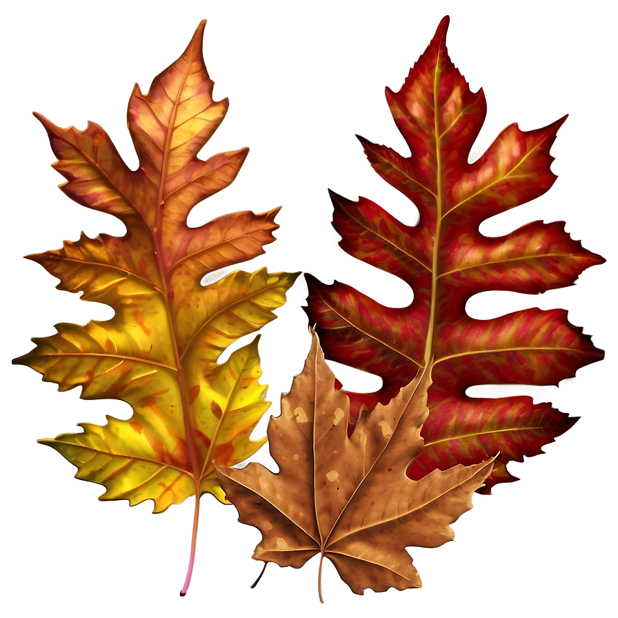 Love You Autumn Leaves Png Lmt PNG Image