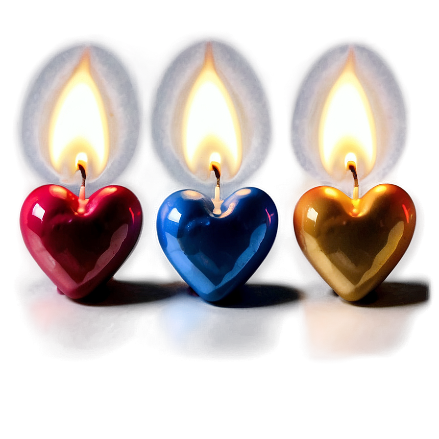 Love You Candle Light Png Akx PNG Image