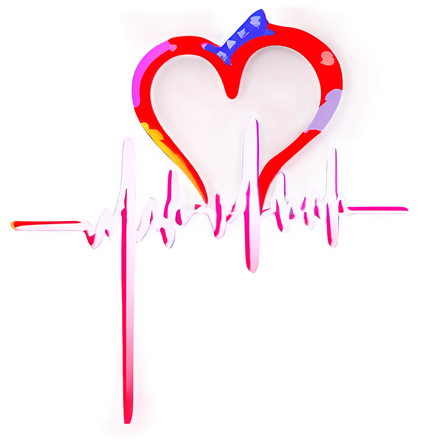 Love You Heartbeat Line Png 26 PNG Image