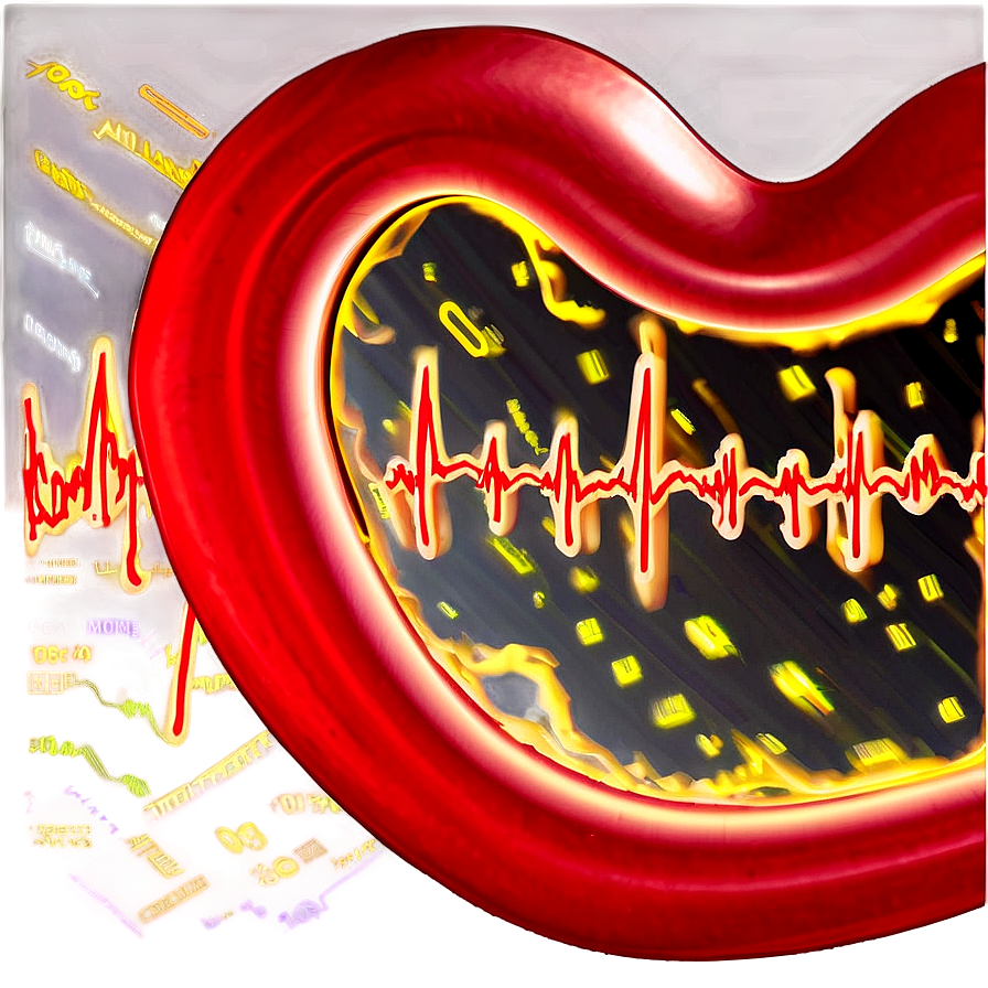 Love You Heartbeat Line Png Kbv PNG Image