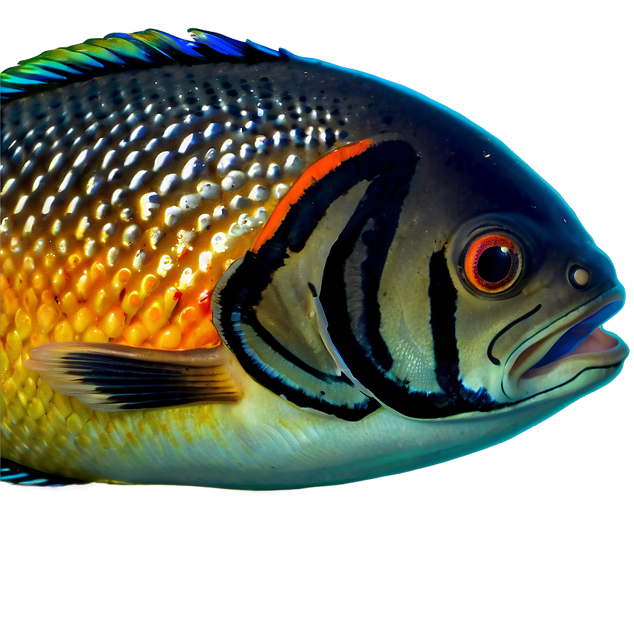 Lovely Fish Character Png Oae PNG Image