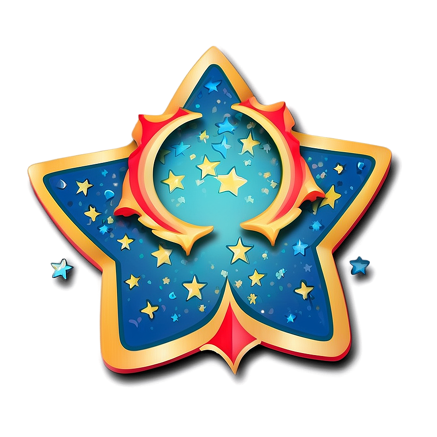 Lovely Star Design Png Hyq PNG Image