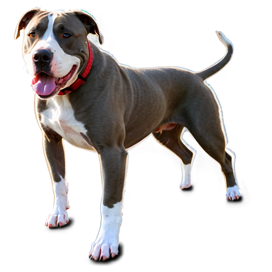 Loving Pitbull Png Khw31 PNG Image