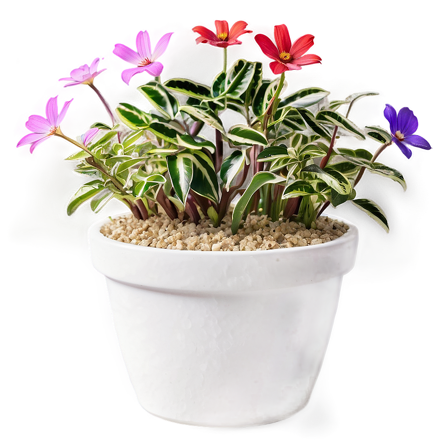 Low Maintenance Potted Plants Png Ycm PNG Image