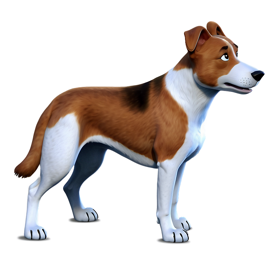 Loyal Dog Cartoon Png Jhk PNG Image