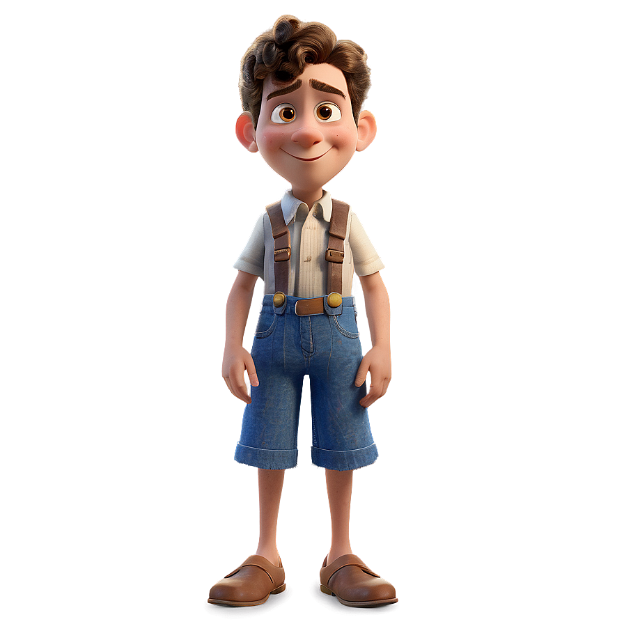 Luca Pixar Film Character Png Nma PNG Image