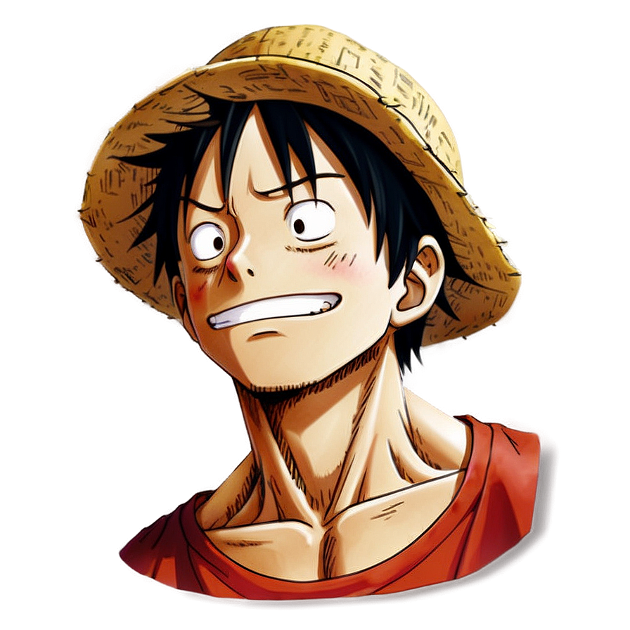 Luffy Portrait Png Try40 PNG Image