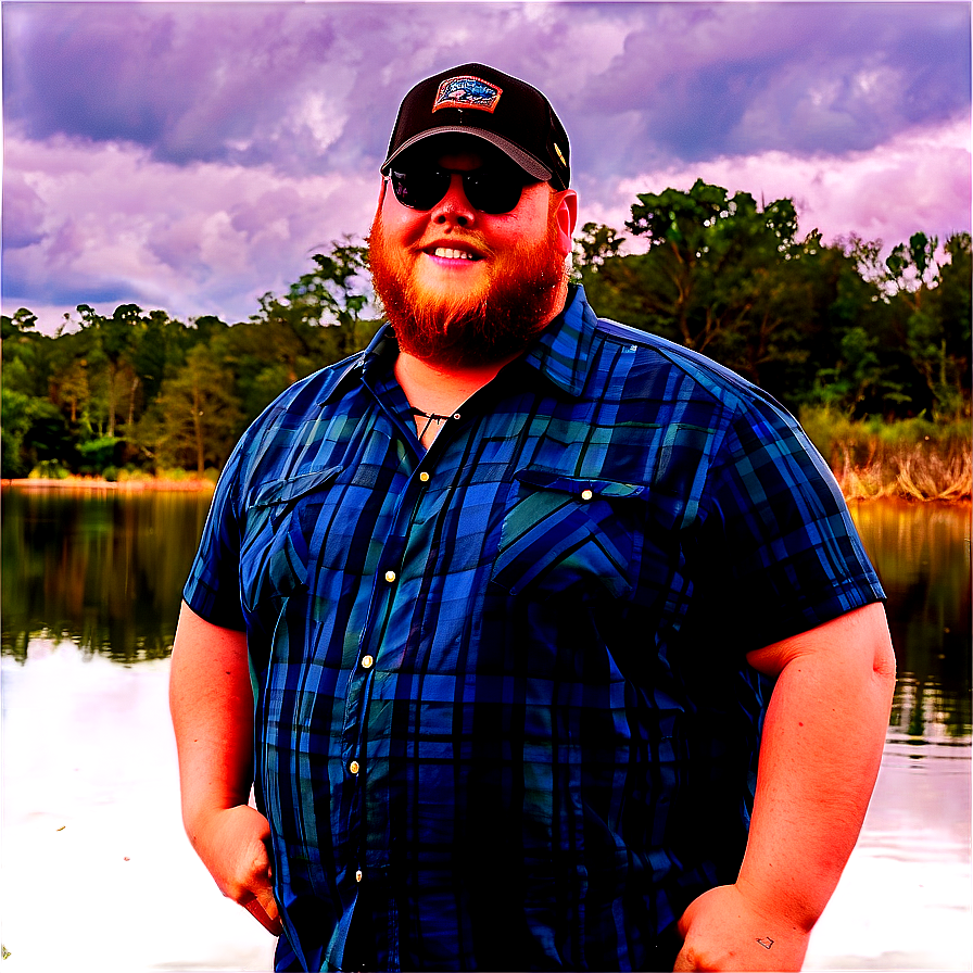 Luke Combs Behind The Scenes Png 06122024 PNG Image