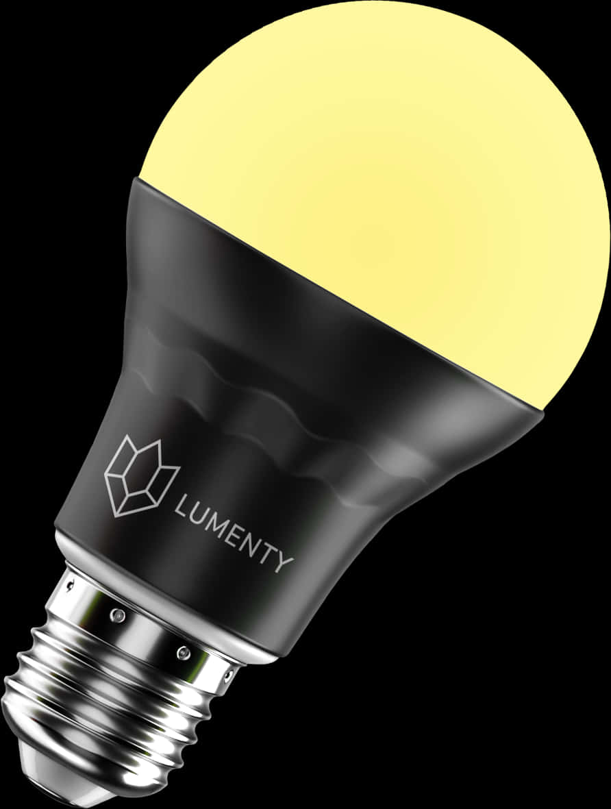 Lumenity L E D Bulb Illuminated PNG Image