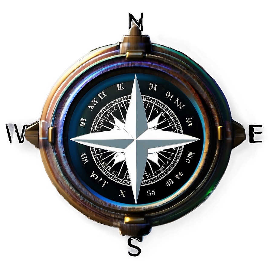 Luminous Compass Png Xsf14 PNG Image