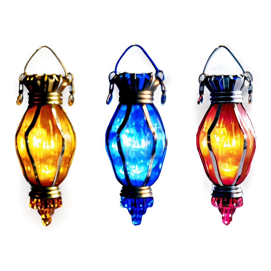 Luminous Crystal Lantern Png 25 PNG Image