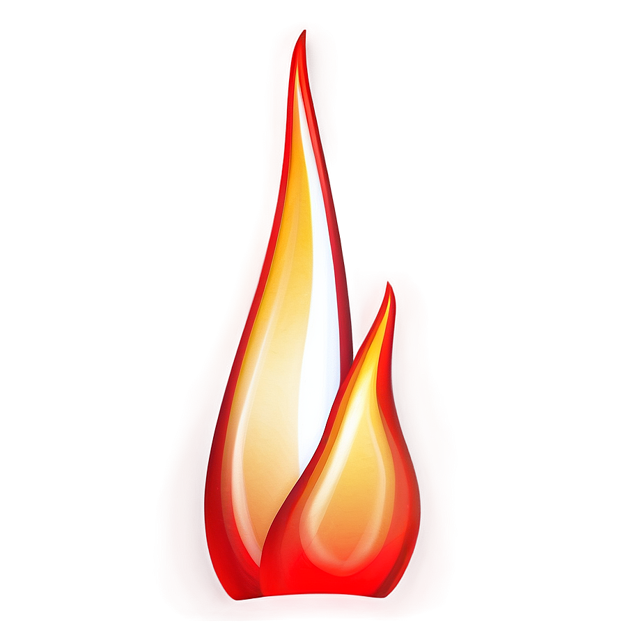 Luminous Red Flame Png 6 PNG Image