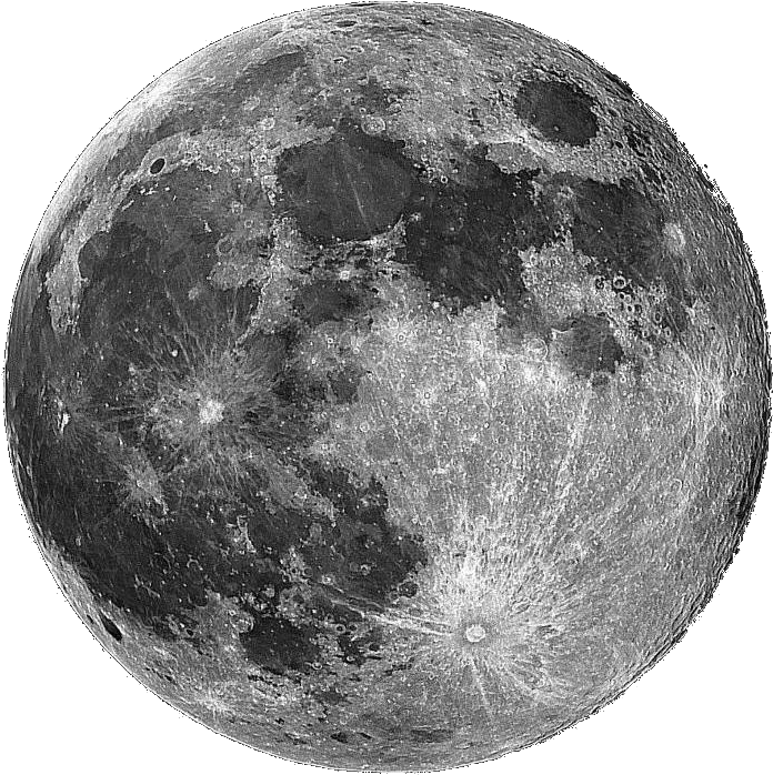 Lunar_ Full_ Moon_ Closeup PNG Image