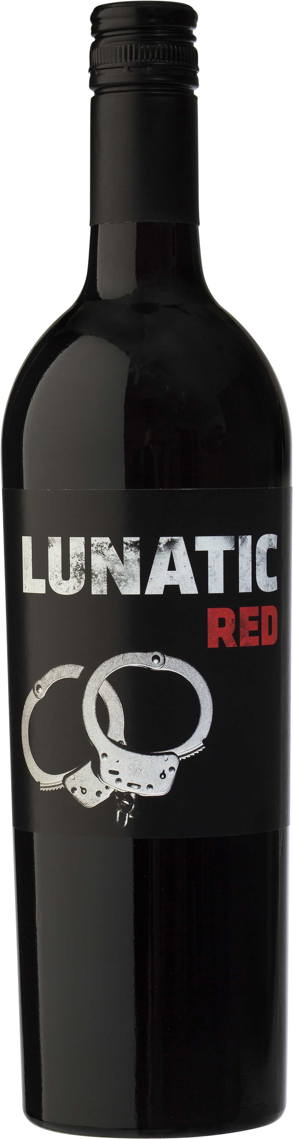 Lunatic Red Wine Bottle PNG Image