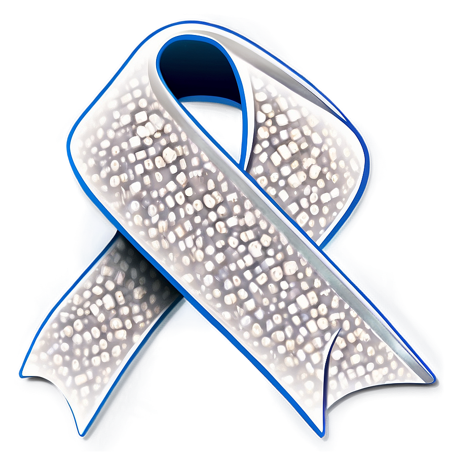 Lung Cancer Advocacy Ribbon Png 2 PNG Image