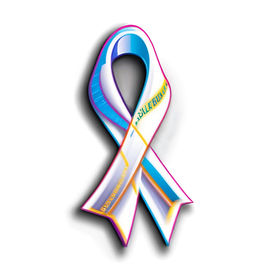 Lung Cancer Ribbon A PNG Image